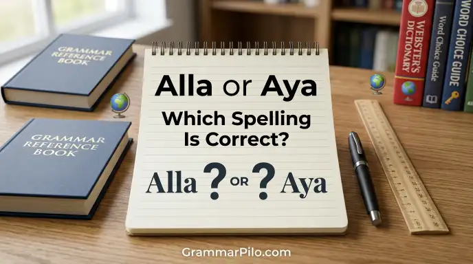 Alla or Aya