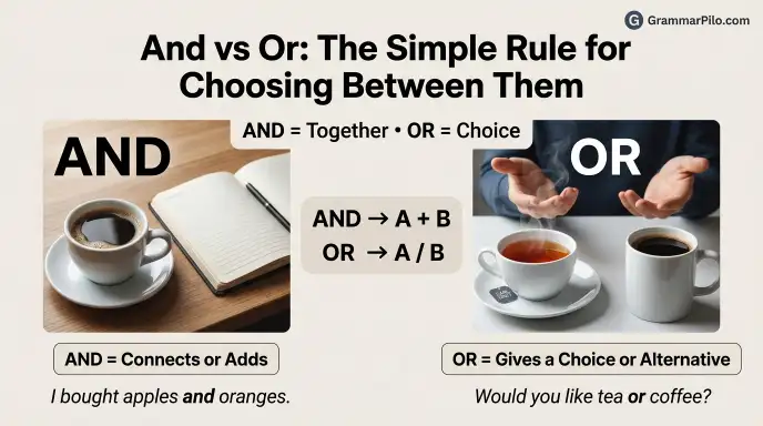 And vs. or