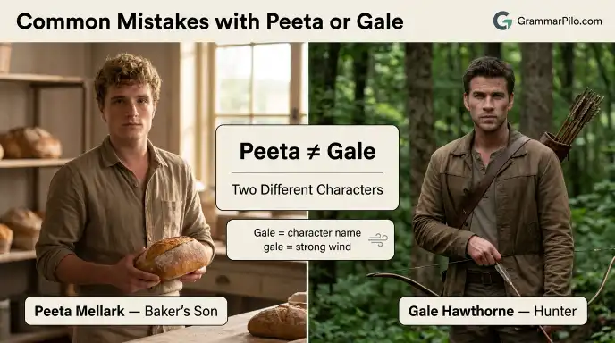 Common Mistakes with Peeta or Gale