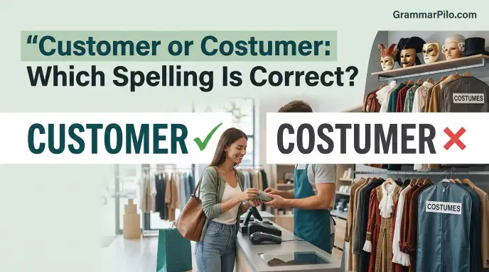 Customer or costumer
