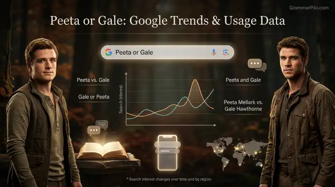 Peeta or Gale: Google Trends & Usage Data