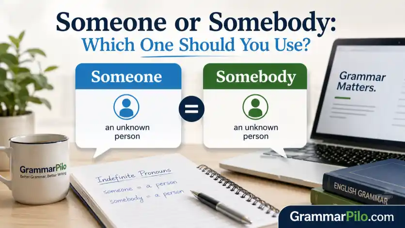 Someone or Somebody