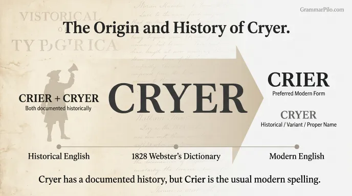 The Origin and History of Cryer