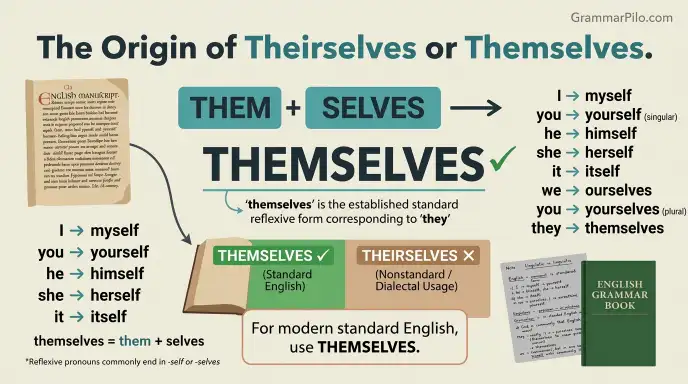 The Origin of Theirselves or Themselves
