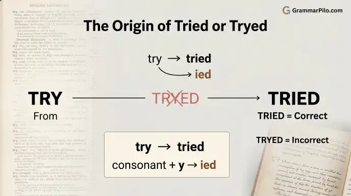The Origin of Tried or Tryed