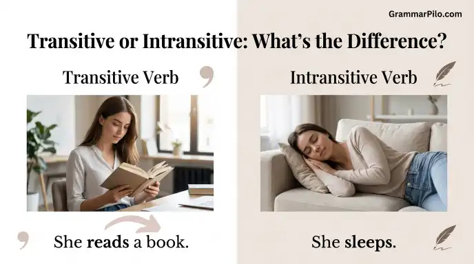 Transitive or Intransitive verb