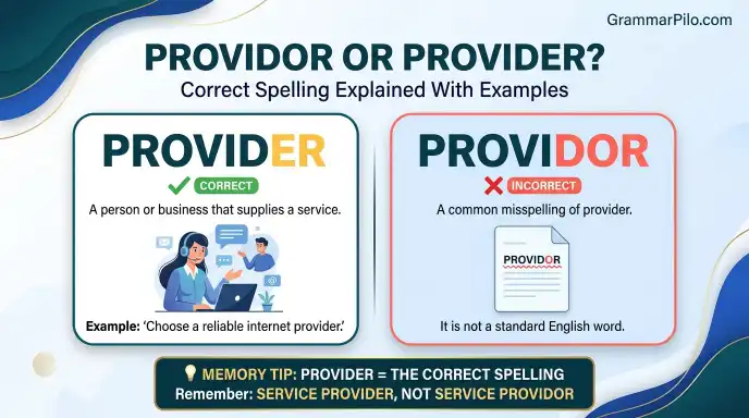 Providor or provider