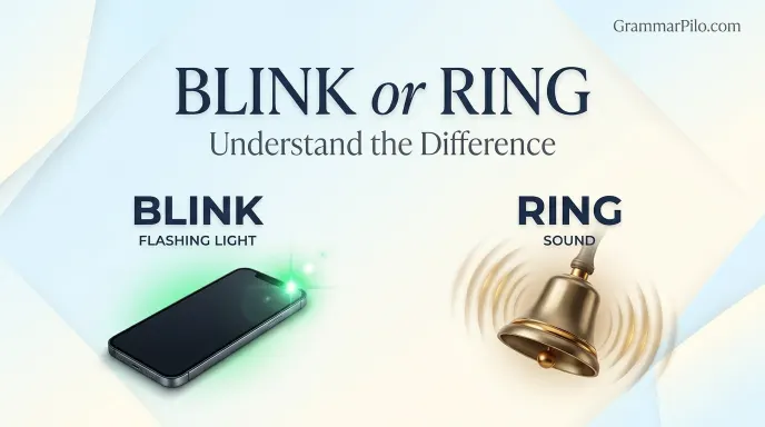 blink or ring