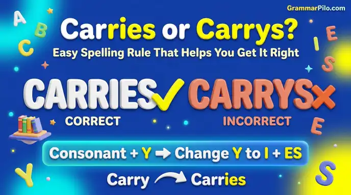 carries or carrys