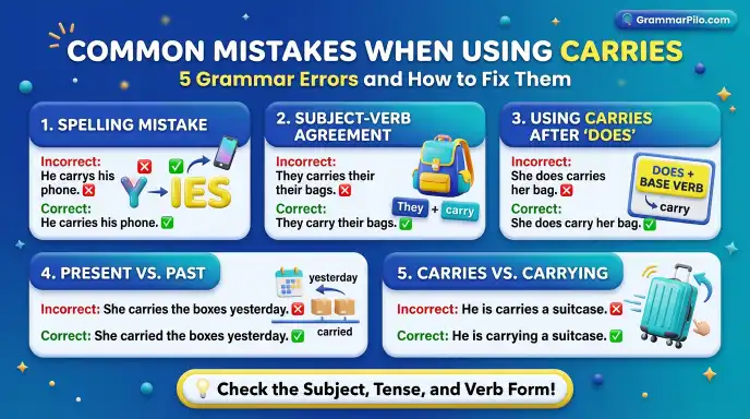Common Mistakes When Using Carries