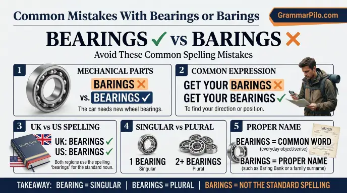 Common Mistakes With Bearings or Barings