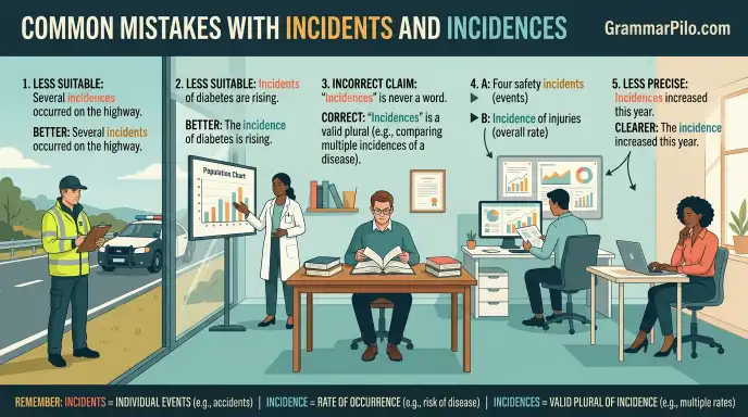 Common Mistakes With Incidents and Incidences