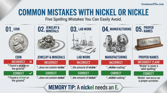 Common Mistakes With Nickel or Nickle