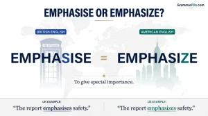 emphasise or emphasize