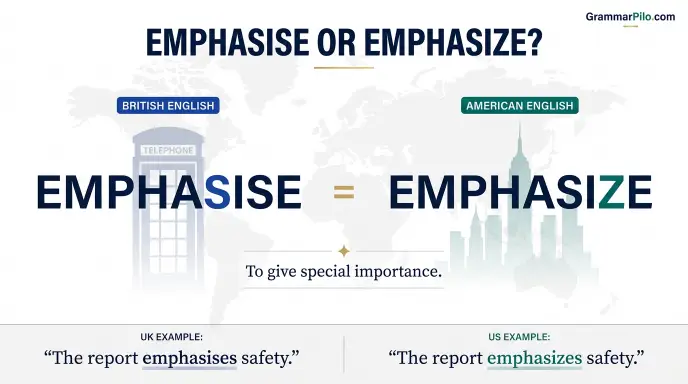 emphasise or emphasize