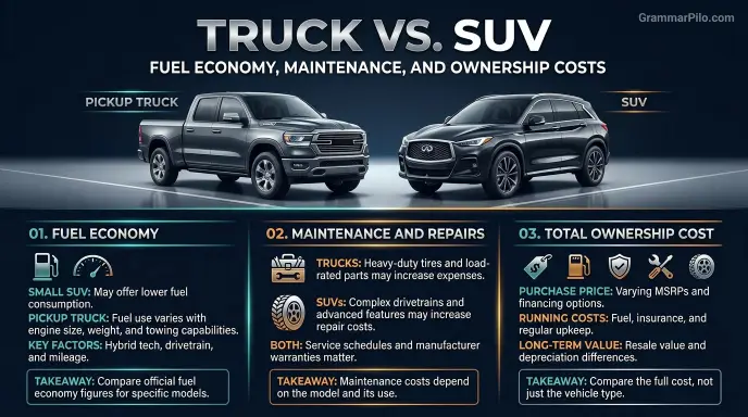 Fuel Economy, Maintenance, and Ownership Costs