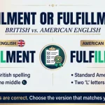 fulfilment or fulfillment