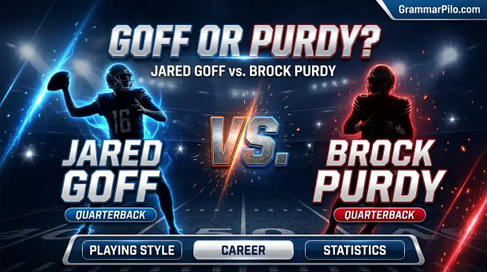 Goff or Purdy