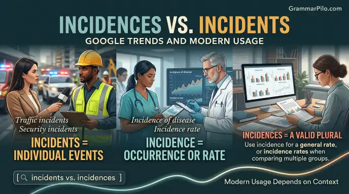 Incidences vs. Incidents: Google Trends and Modern Usage