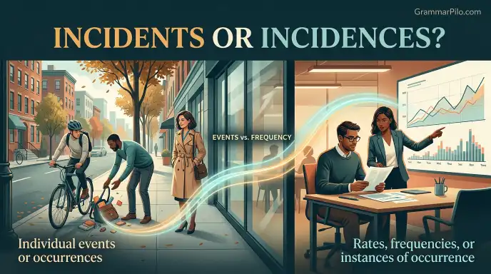 Incidents or Incidences