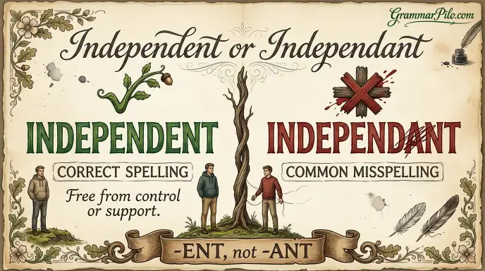 independent or independant