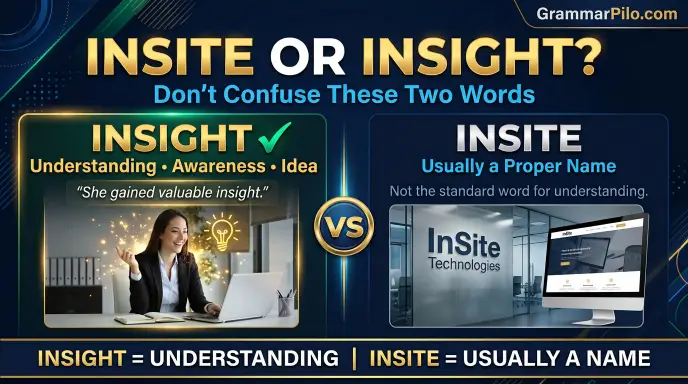 Insite or insight