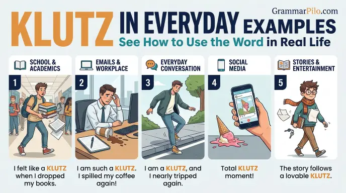 Klutz in Everyday Examples