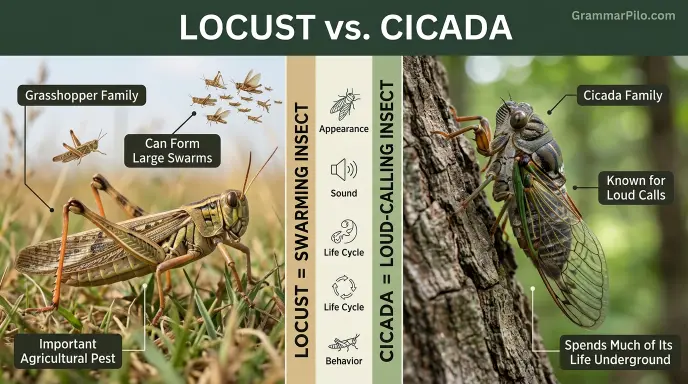 Locust or Cicada