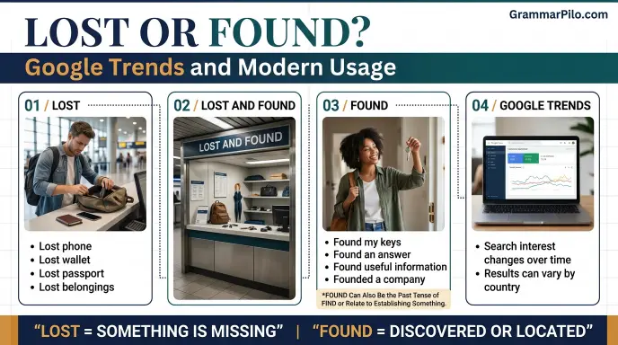 Lost or Found: Google Trends and Modern Usage