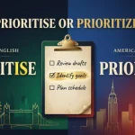 prioritise or prioritize