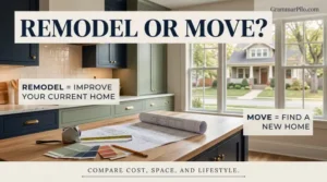 Remodel or move