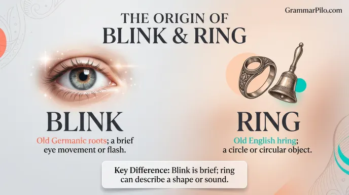 The Origin and History of Blink and Ring