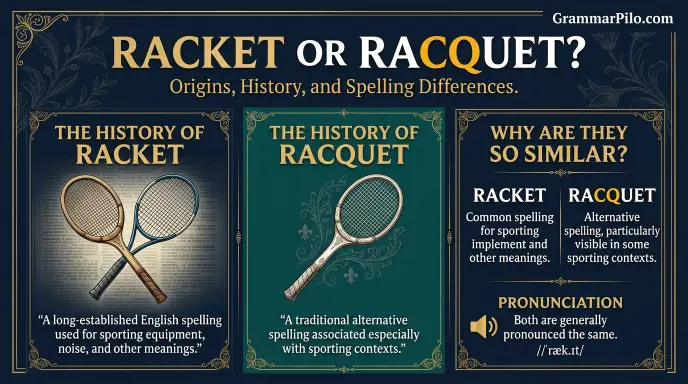 The Origin and History of Racket and Racquet