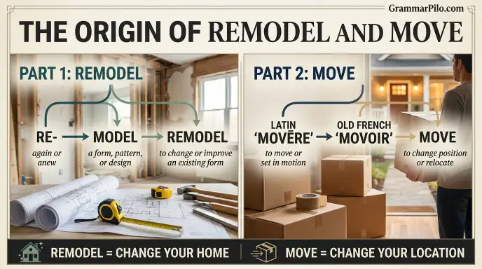 The Origin of Remodel and Move