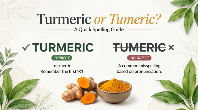 Turmeric or tumeric